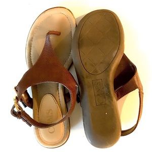 Women’s Cognac Brown Summer Sandals